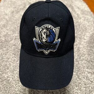 NBA Dallas Mavericks Reebok Hat Cap Adjustable Strap Back Wool/Acrylic